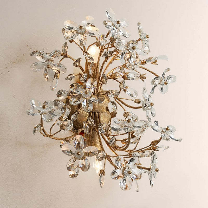 Fiore Crystal Sconce-Fullstarlighting