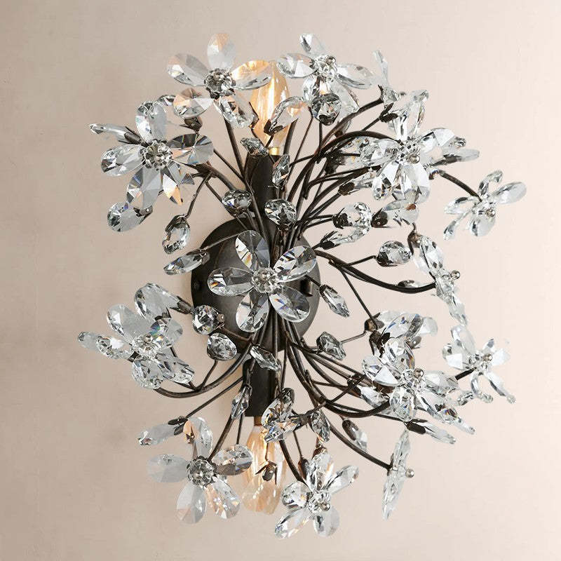 Fiore Crystal Sconce