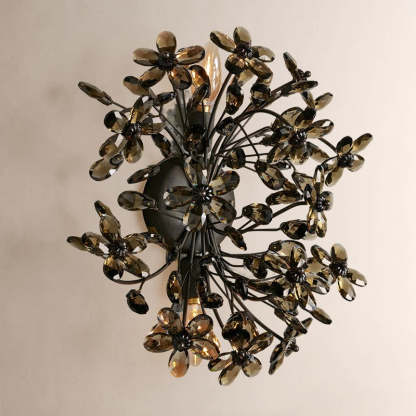 Fiore Crystal Sconce-Fullstarlighting