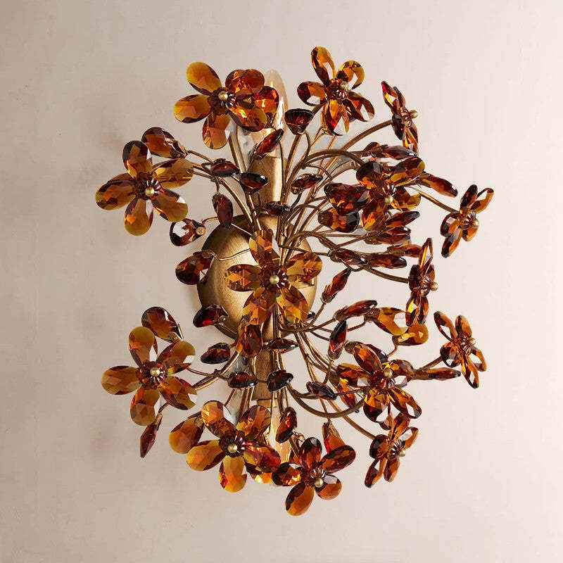 Fiore Crystal Sconce