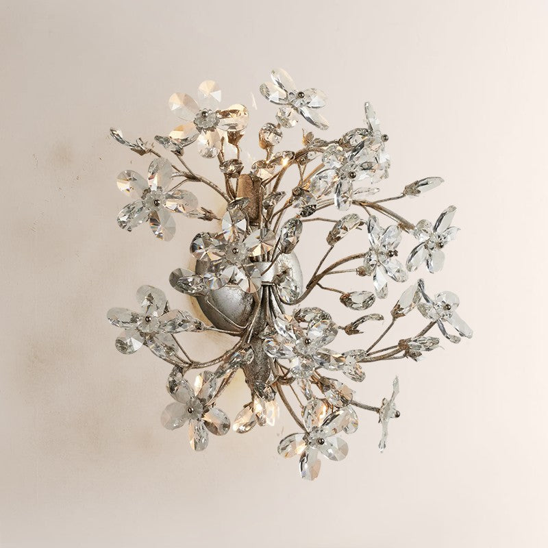 Fiore Crystal Sconce-Fullstarlighting