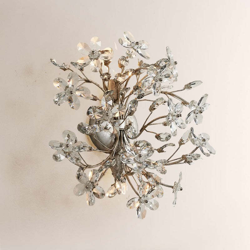 Fiore Crystal Sconce-Fullstarlighting