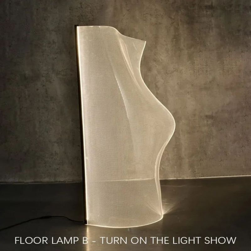 Flame Floor Lamp-Fullstarlighting