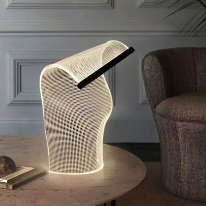 Flame Table Lamp-Fullstarlighting