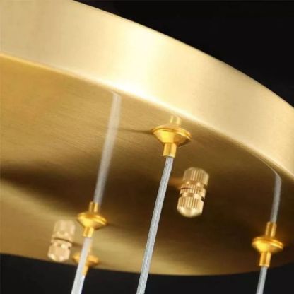 Slipe Faceted Crystal Prisms Chandeliers For Staircase-Fullstarlighting