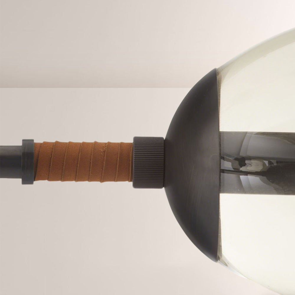 Frances Glass Chandelier-Fullstarlighting