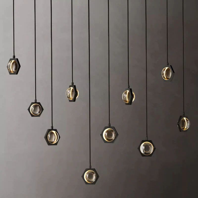 Genius Linear Chandelier 72"-Fullstarlighting