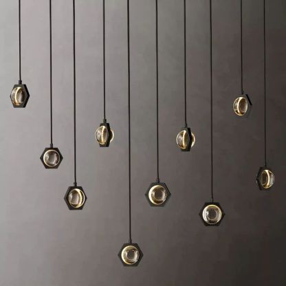 Genius Linear Chandelier 72"-Fullstarlighting
