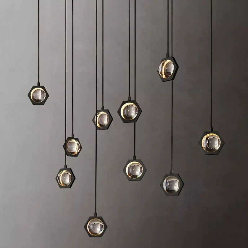 Genius Linear Chandelier 72"-Fullstarlighting