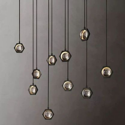 Genius Linear Chandelier 72"-Fullstarlighting