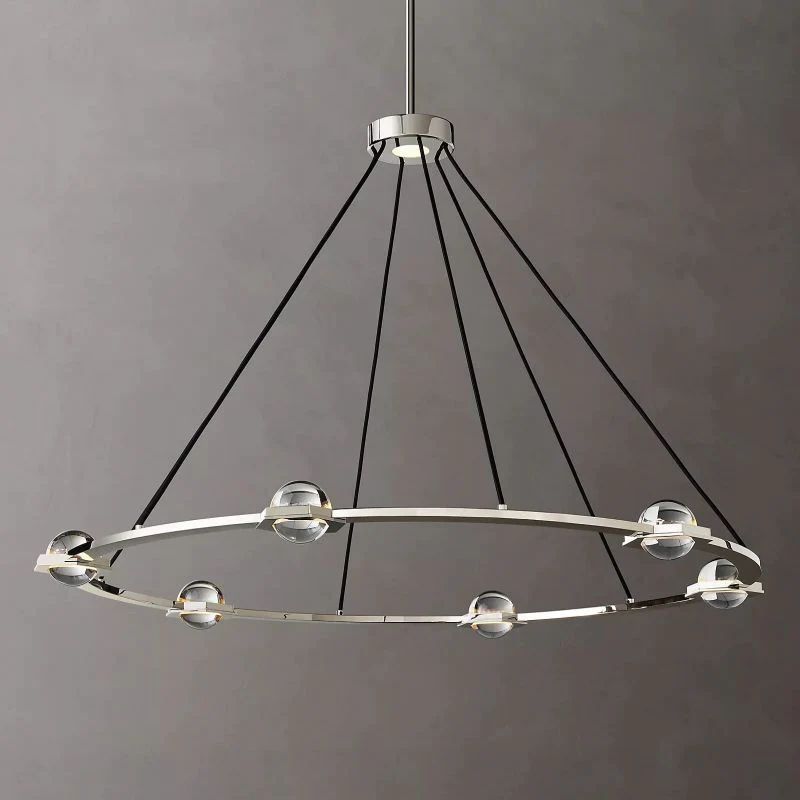 Genius Round Chandelier 48"-Fullstarlighting