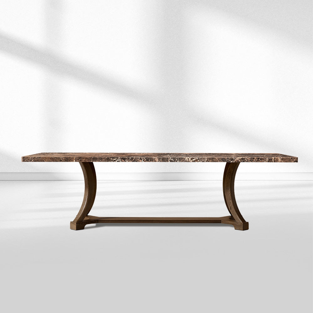 Genprestige Emperador Dining Table-Fullstarlighting