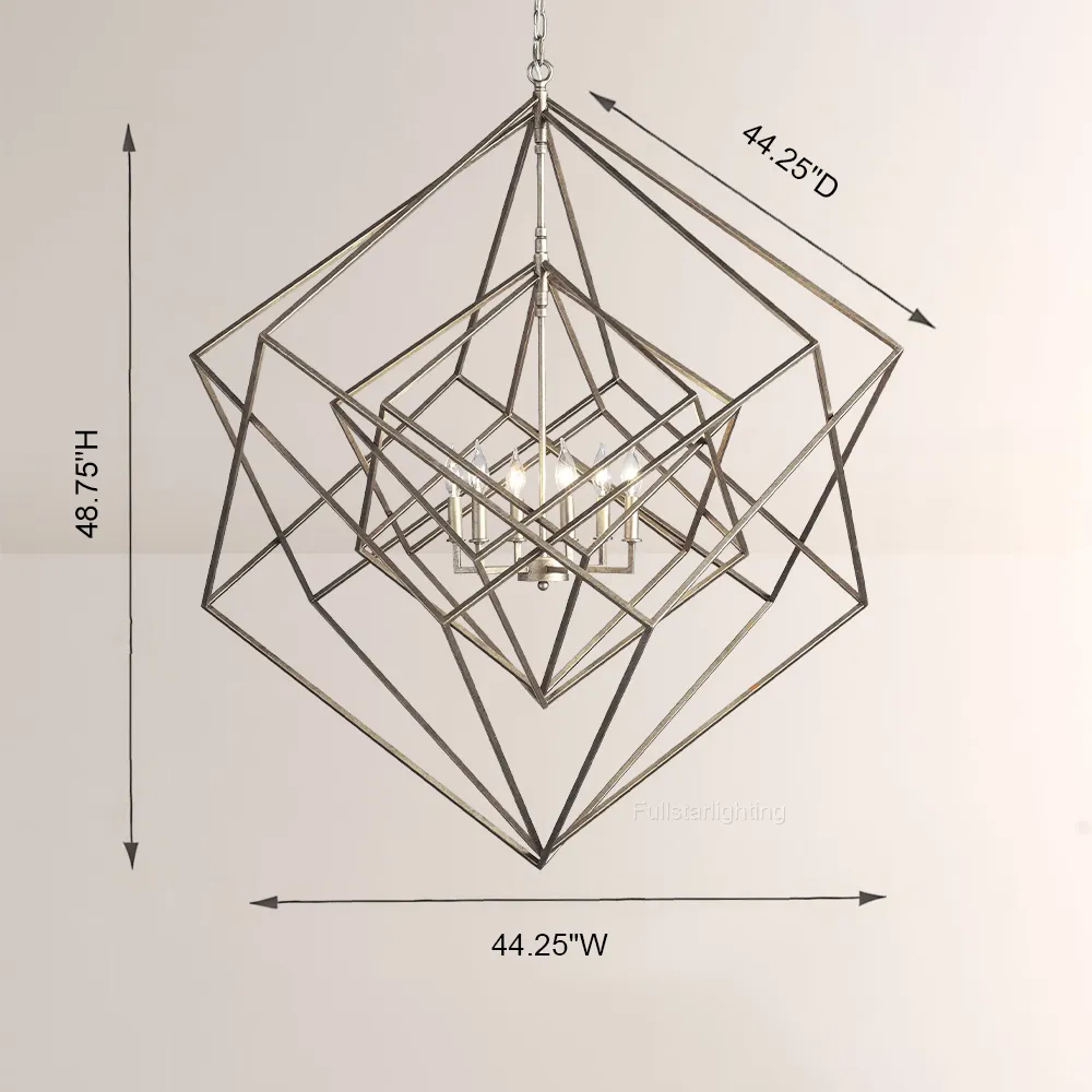 Geode Chandelier  44.25"