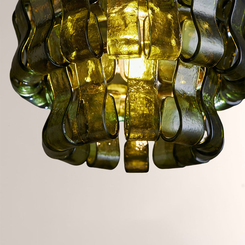 Ghiaccia Glass Sphere Pendant-Fullstarlighting