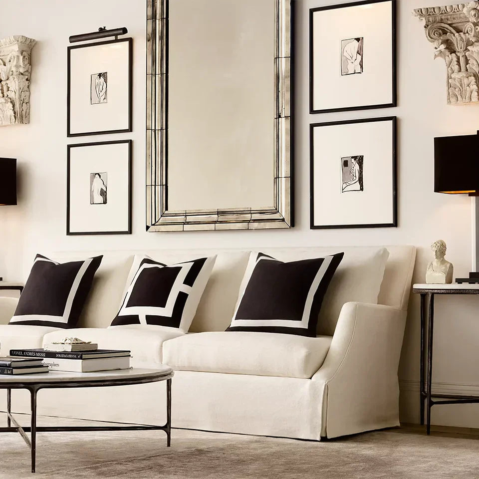 Giacometti Marble Demilune Console Table-Fullstarlighting