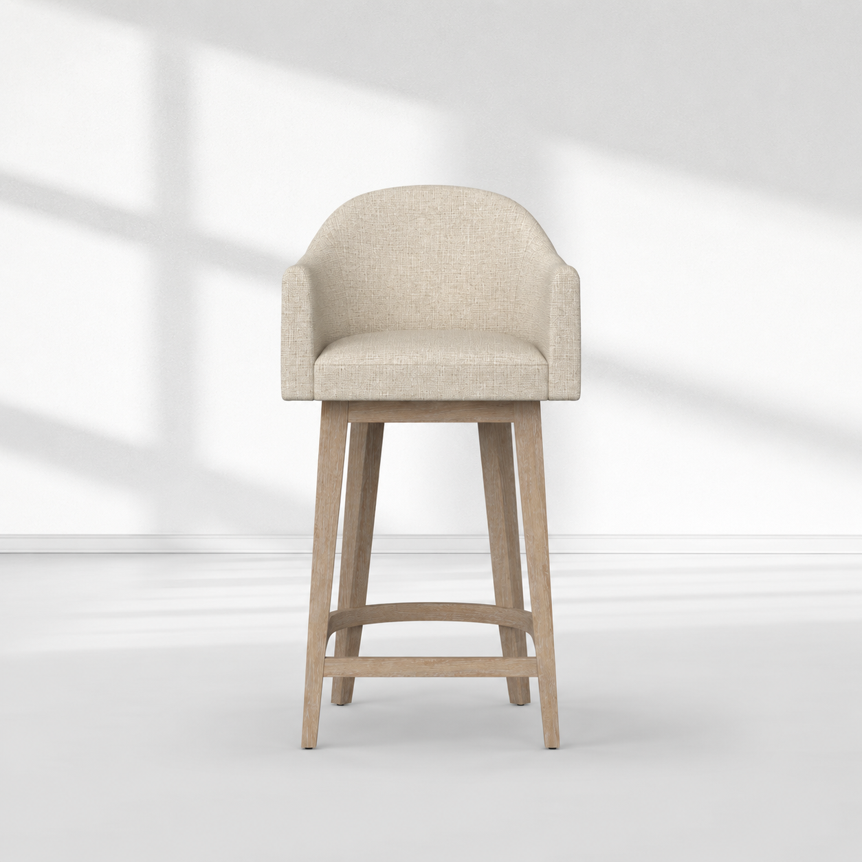 Gideon Upholstered Stool-Fullstarlighting