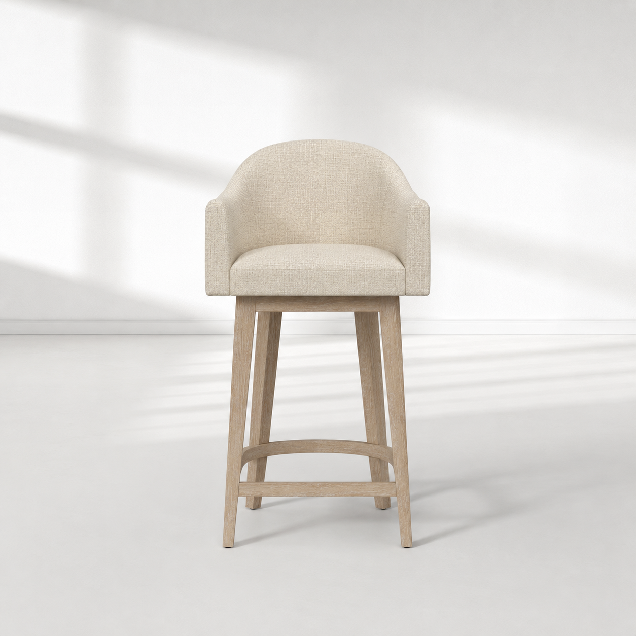 Gideon Upholstered Stool-Fullstarlighting