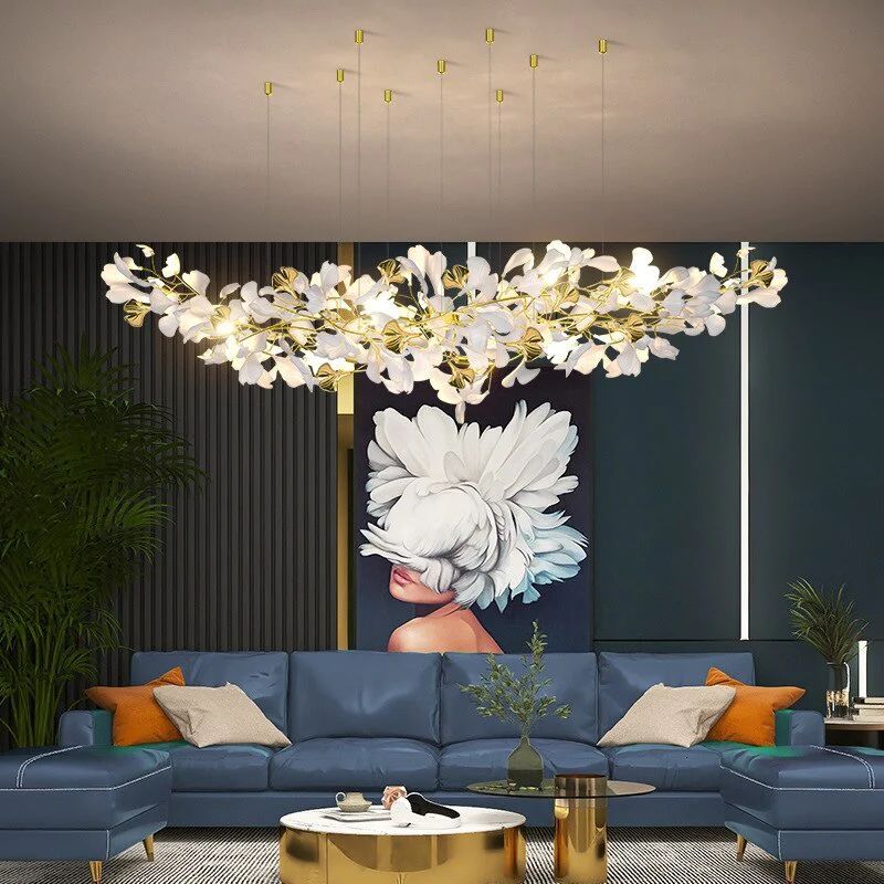 Ginkgo A Branch Chandelier-Fullstarlighting