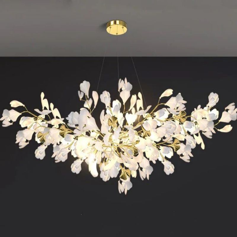 Ginkgo B Branch Chandelier-Fullstarlighting