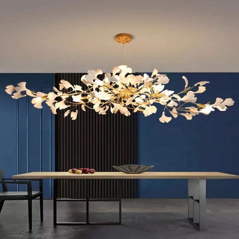 Ginkgo C Branch Chandelier-Fullstarlighting