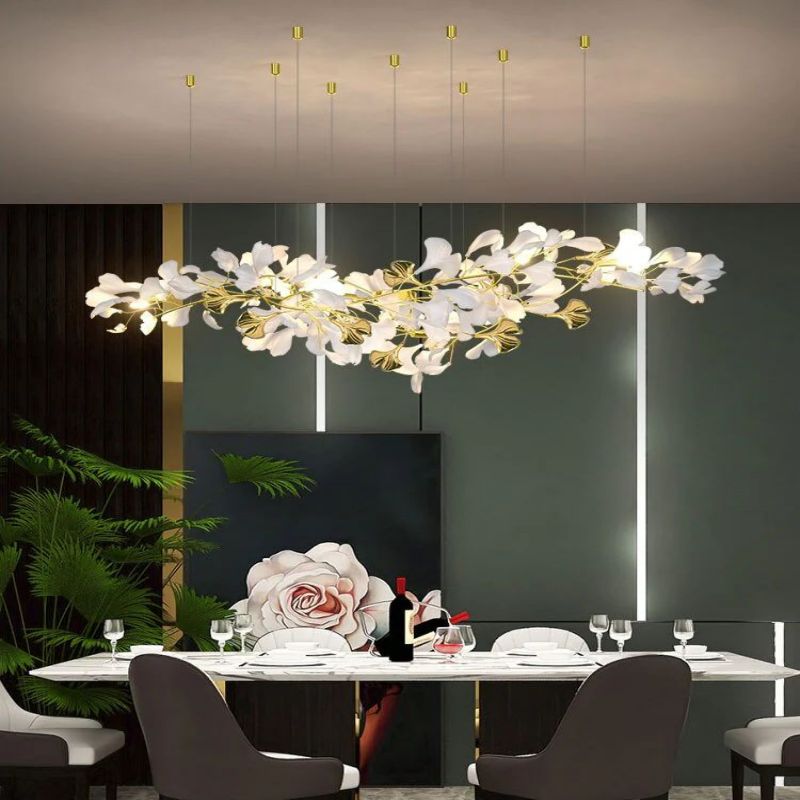Ginkgo D Branch Chandelier(customization)-Fullstarlighting