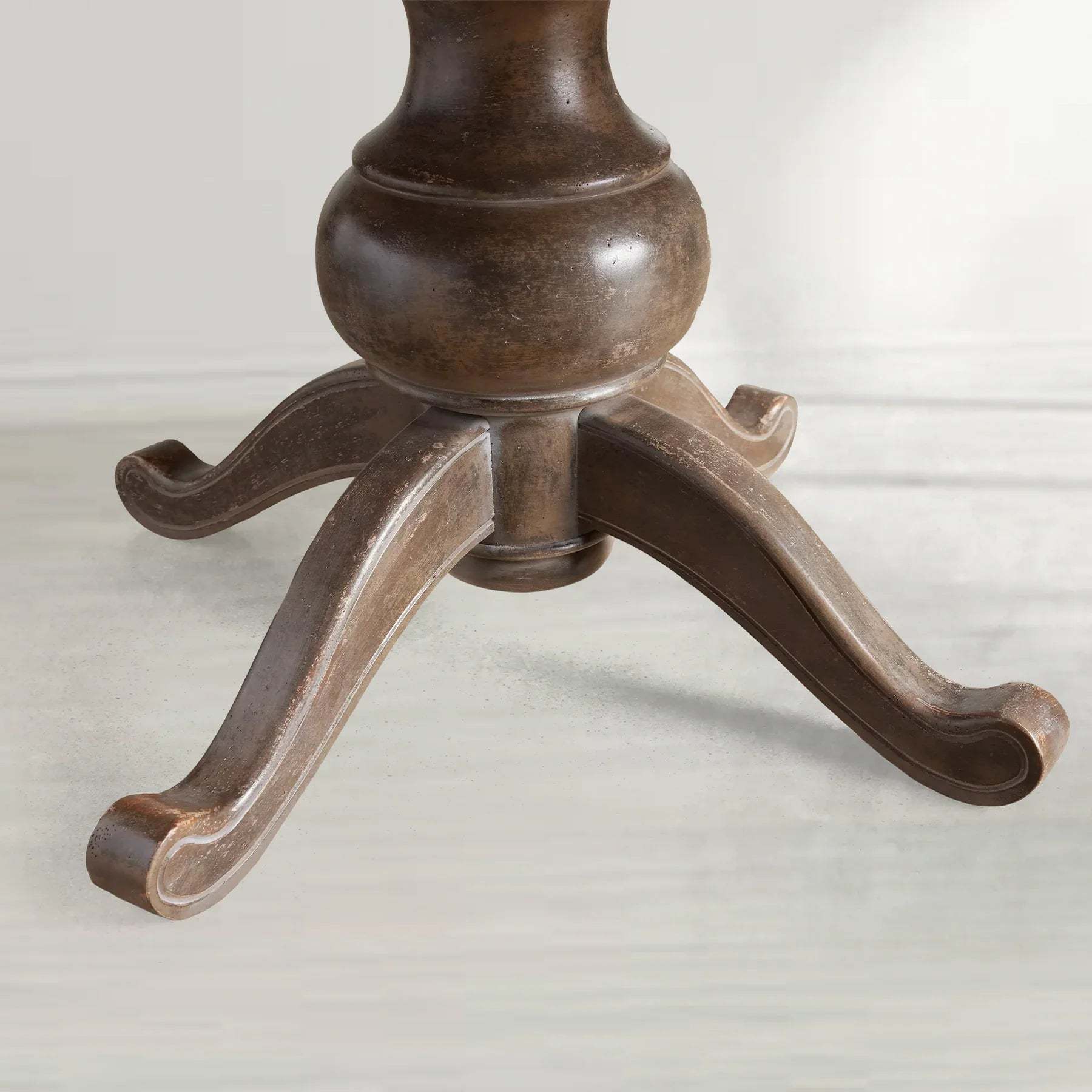 Girardi Round Wood Dining Table with BellArte Base