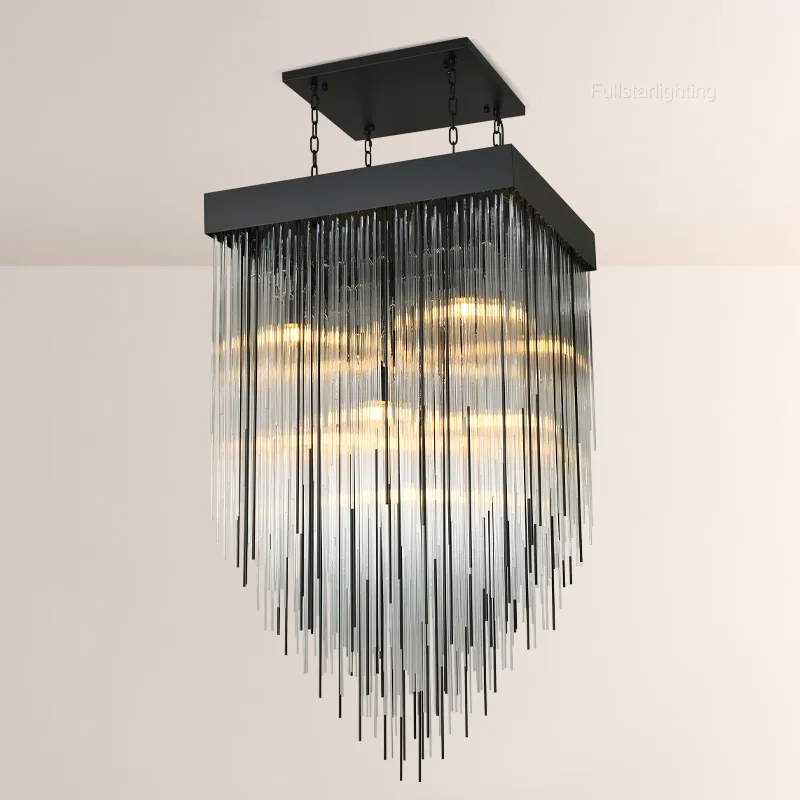 Canon Square Chandelier 30"