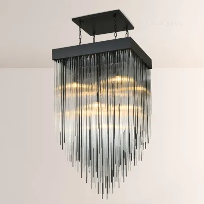 Canon Square Chandelier 30"