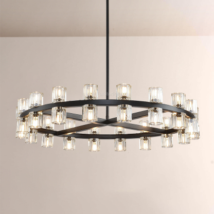 Niko Wine-Glass Round Chandelier 36''48''