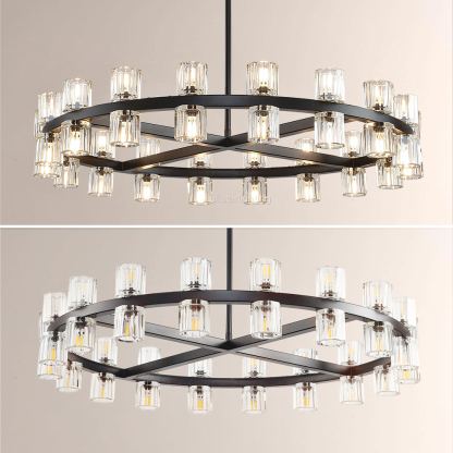 Niko Wine-Glass Round Chandelier 36''48''