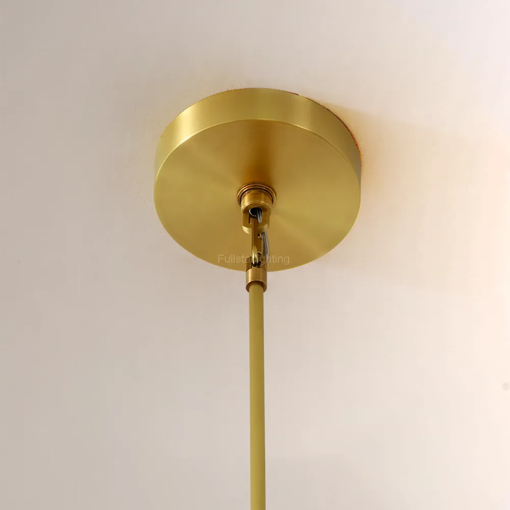 Cabrette Clear Glass Round Chandelier 48"