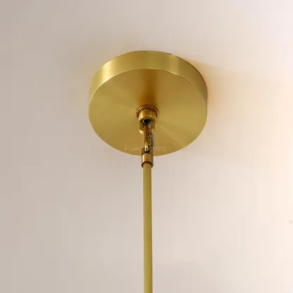 Cabrette Clear Glass Round Chandelier 48"