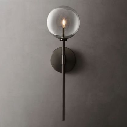 Glass Globe Sconce-Fullstarlighting