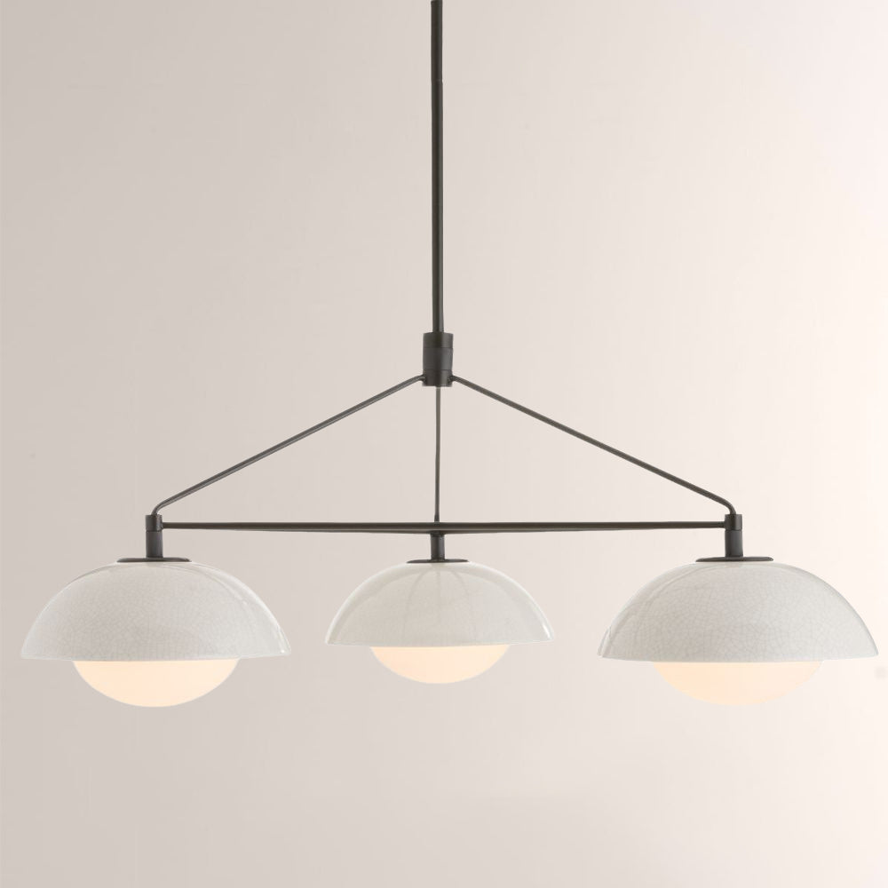 Godwin Round Ceramic Chandelier-Fullstarlighting