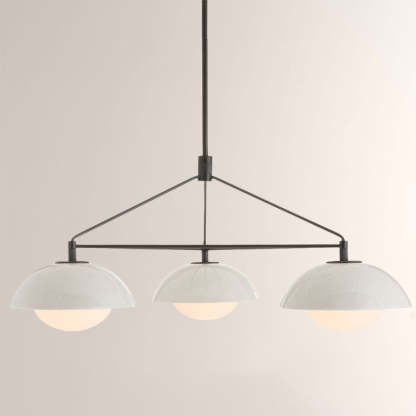 Godwin Round Ceramic Chandelier-Fullstarlighting