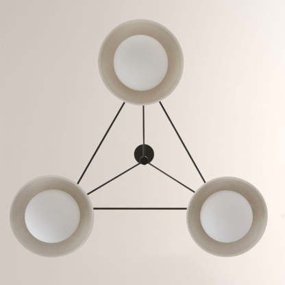 Godwin Round Ceramic Chandelier-Fullstarlighting