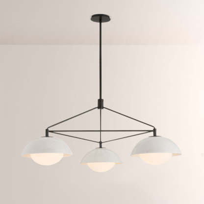 Godwin Round Ceramic Chandelier-Fullstarlighting