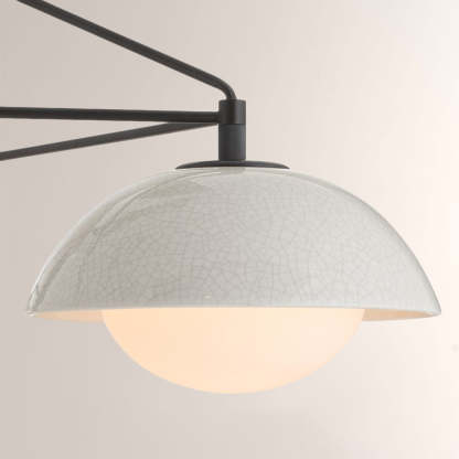 Godwin Round Ceramic Chandelier-Fullstarlighting