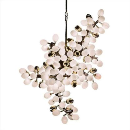 Grapes Hanging Branch Chandelier Over Kitchen Island-Fullstarlighting