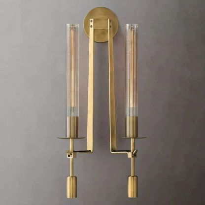 Gunda Double Wall Sconce-Fullstarlighting