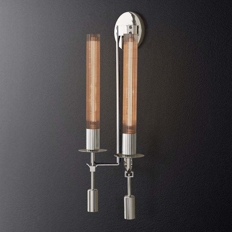 Gunda Double Wall Sconce-Fullstarlighting
