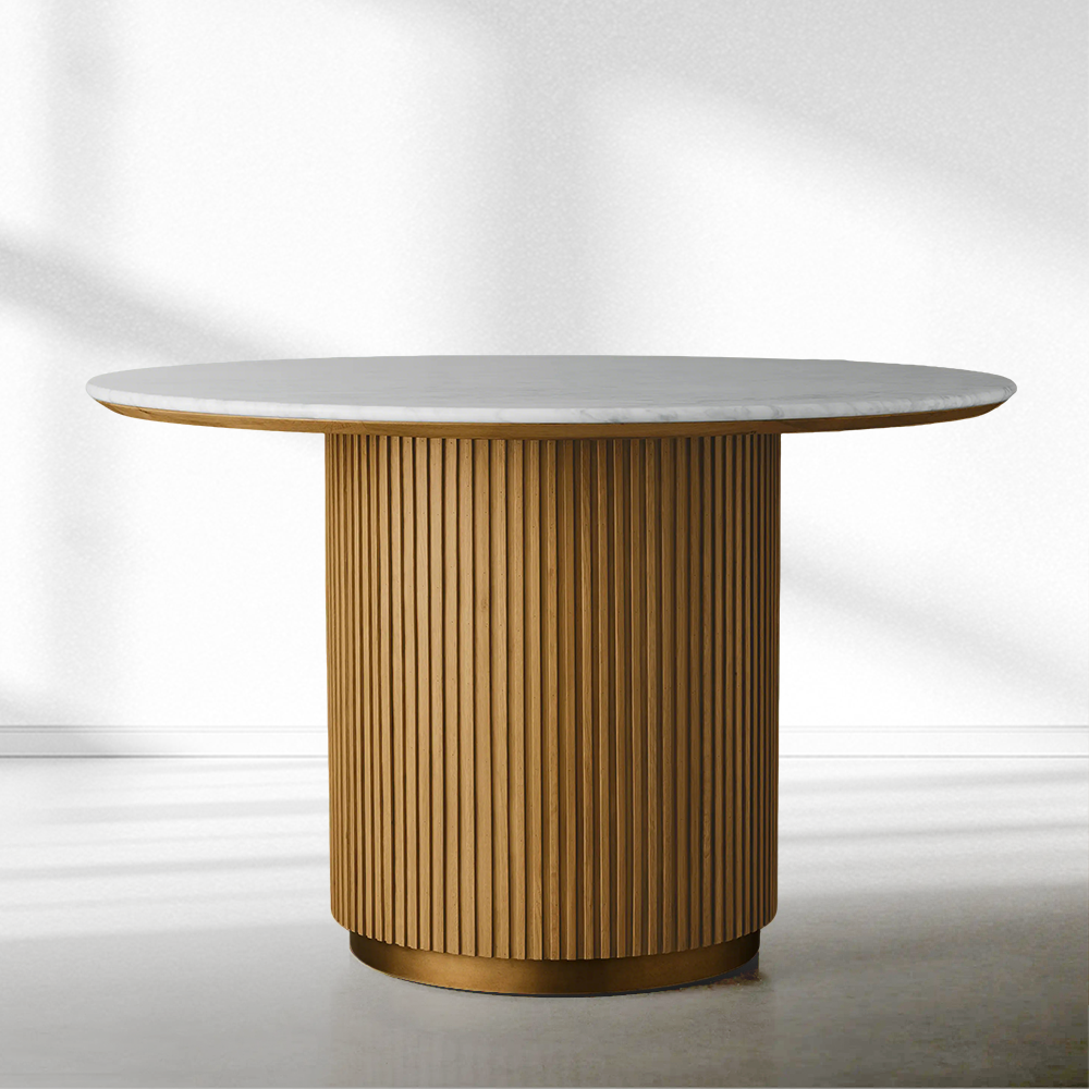 Fimley Round Dining Table-Fullstarlighting