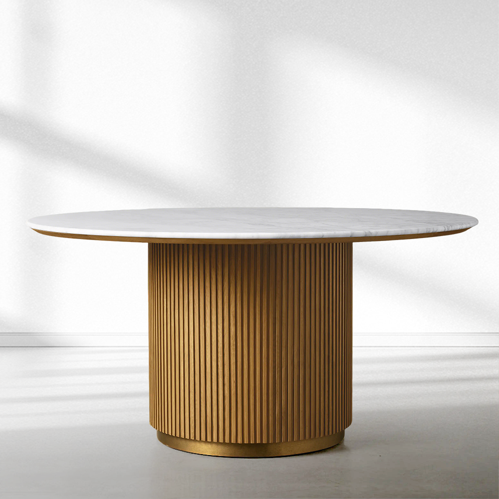 Fimley Round Dining Table-Fullstarlighting