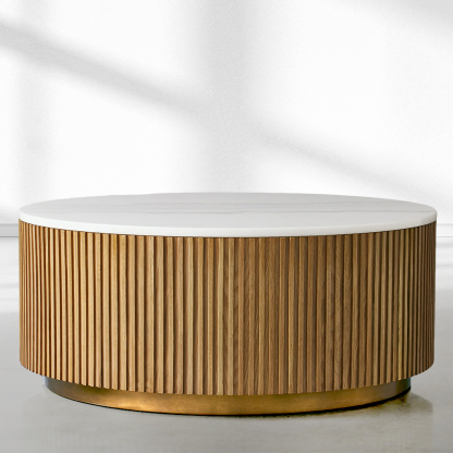 Fimley Round Coffee Table-Fullstarlighting