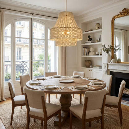 Hamlet Round Beads Chandelier-Fullstarlighting