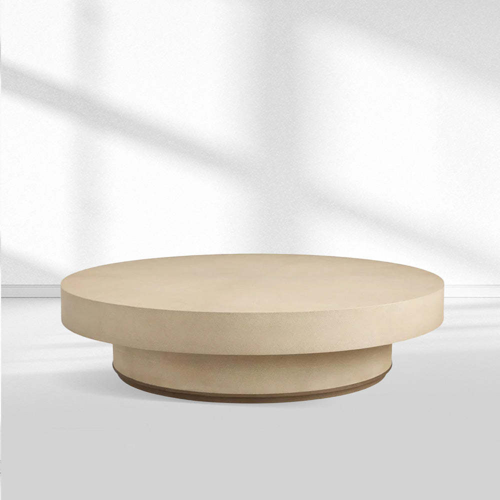 Harrow Round Coffee Table, RH designer's own brand