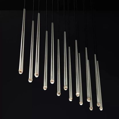 Harry Modern Linear Chandelier 72"-Fullstarlighting