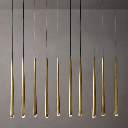 Harry Modern Linear Chandelier 48"-Fullstarlighting