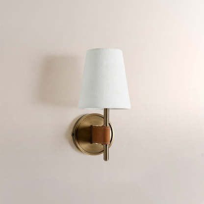 Haven Wrapped Brass Wall Sconce