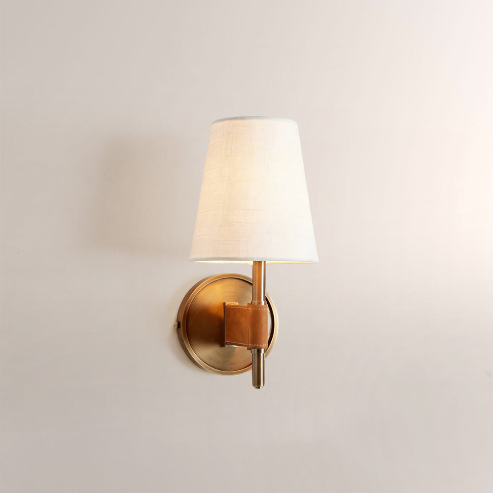 Haven Wrapped Brass Wall Sconce